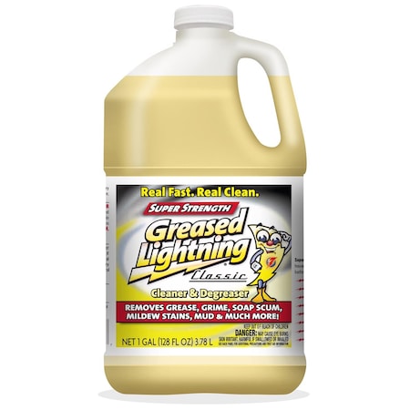 Greased Lightning Greased Lightning Fresh Scent Cleaner and Degreaser 1 gal Liquid 22569245392